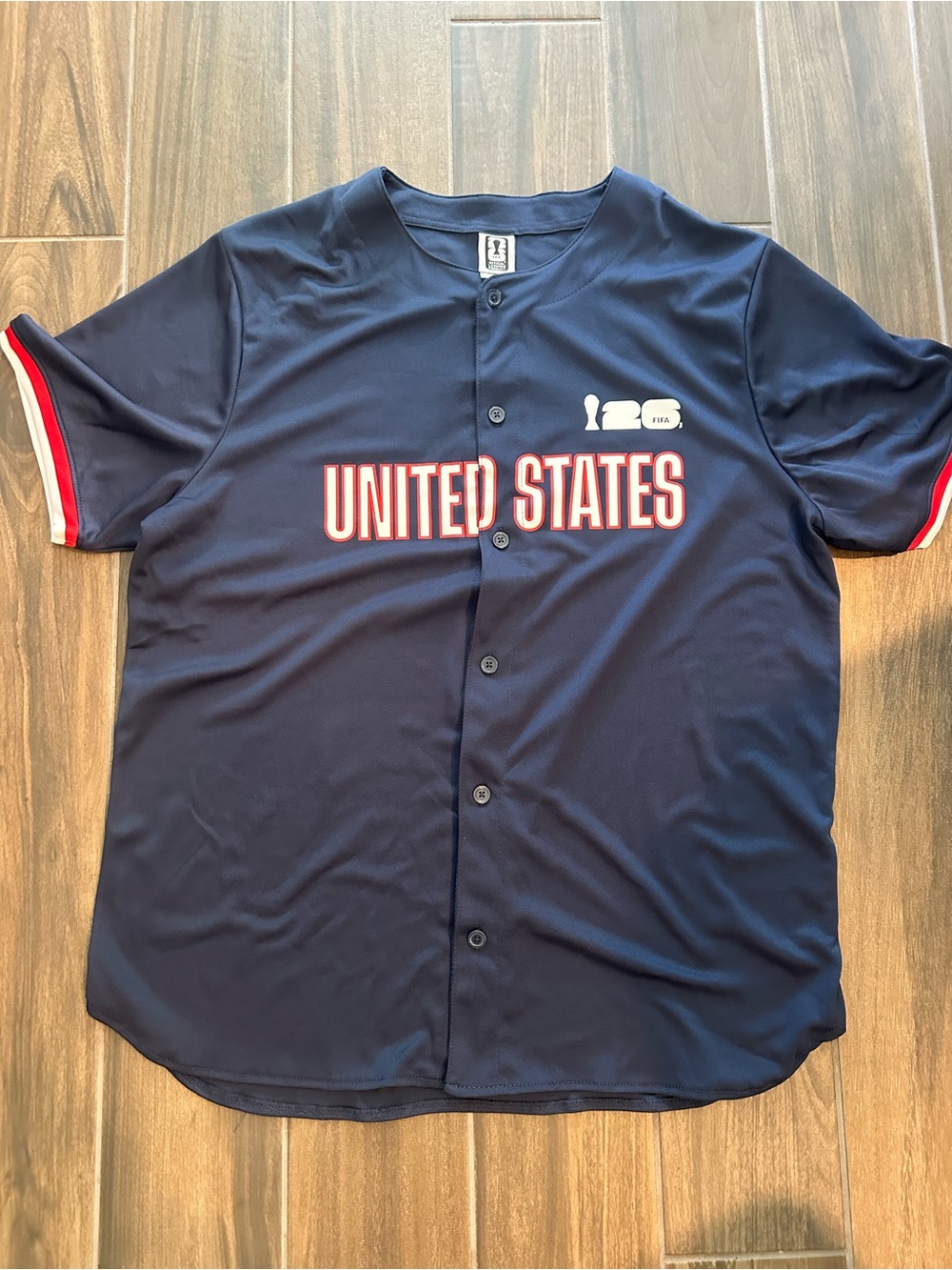 FIFA World Cup 2026 United States Navy Blue Soccer shirt Jersey XXL *NWOT*